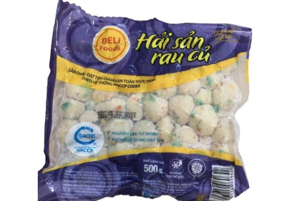 Viên Rau Củ Deli 500g